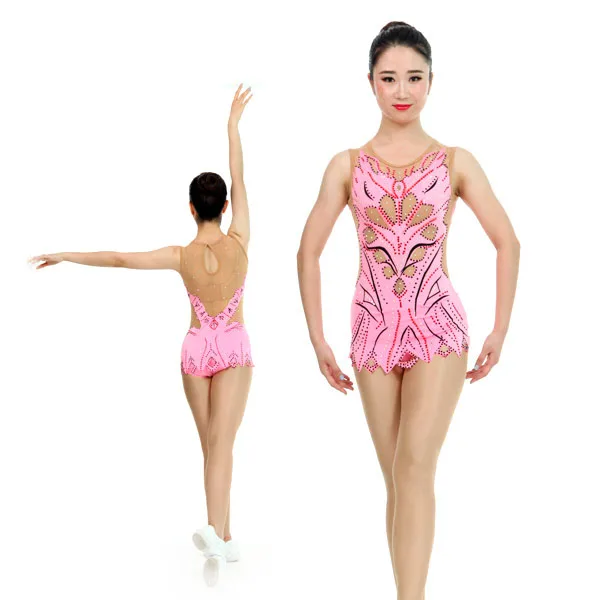 Gymnastics Leotards for Kids, Artistic Gymnastics Competition, Custom Style and Size