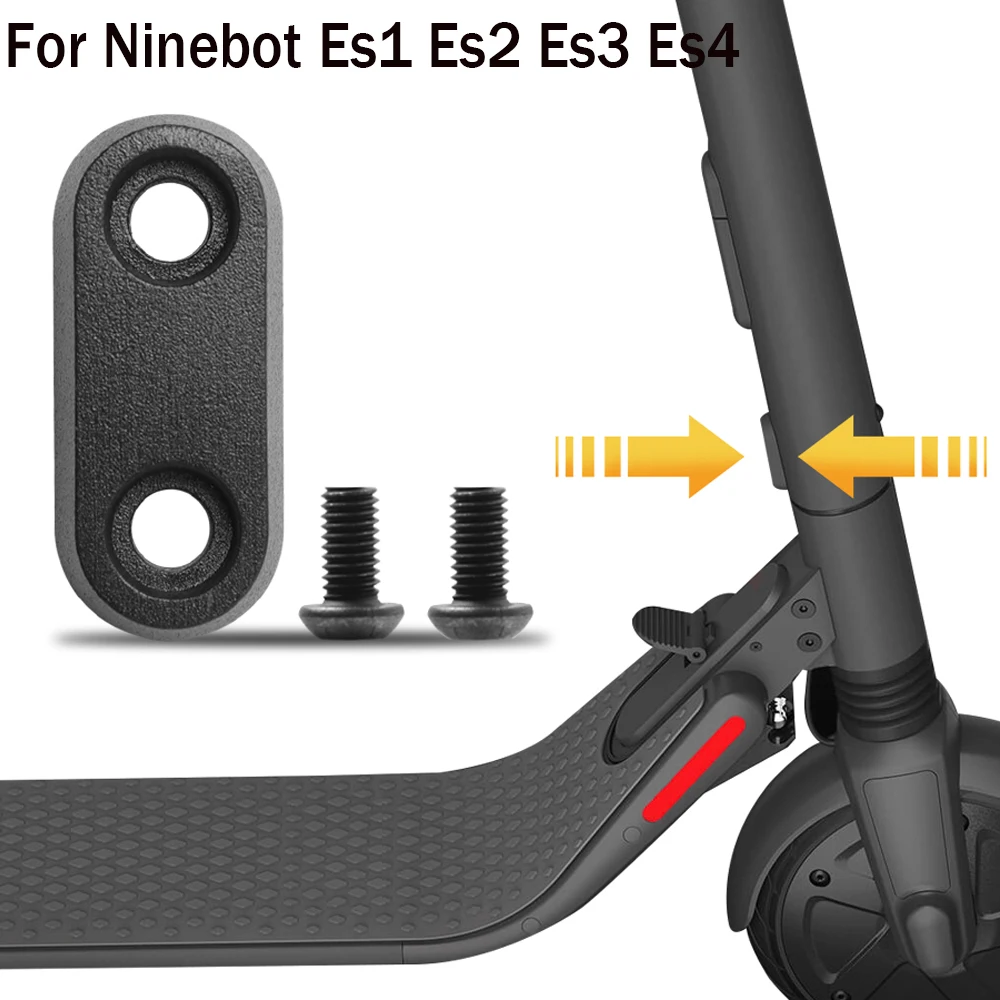 

1 шт., крышка для крепления аккумуляторной камеры для Ninebot ES1 ES2 ES3 ES4, замок для подключения электрического скутера с винтами, аксессуары