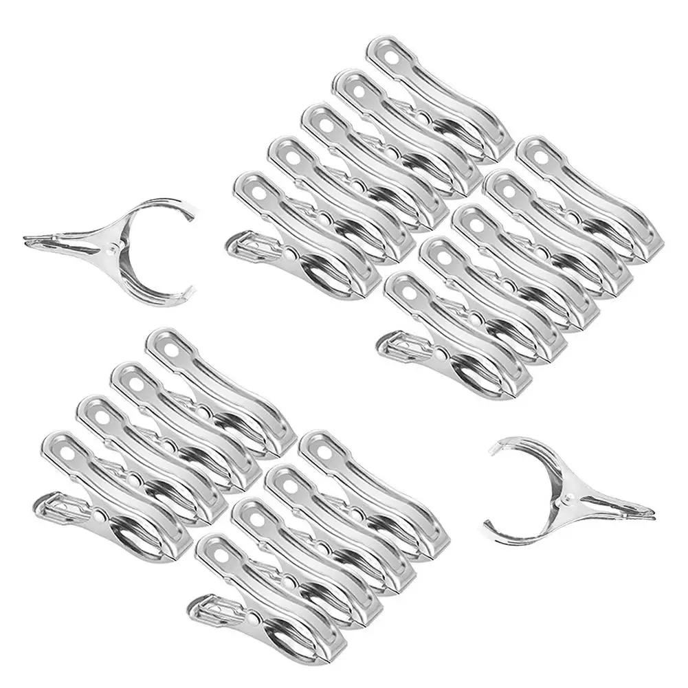 

Greenhouse Clips Stainless Steel Garden Clips Greenhouse Clamps For Netting Hold Down The Plant Cover Or Shade Cloth On Garde