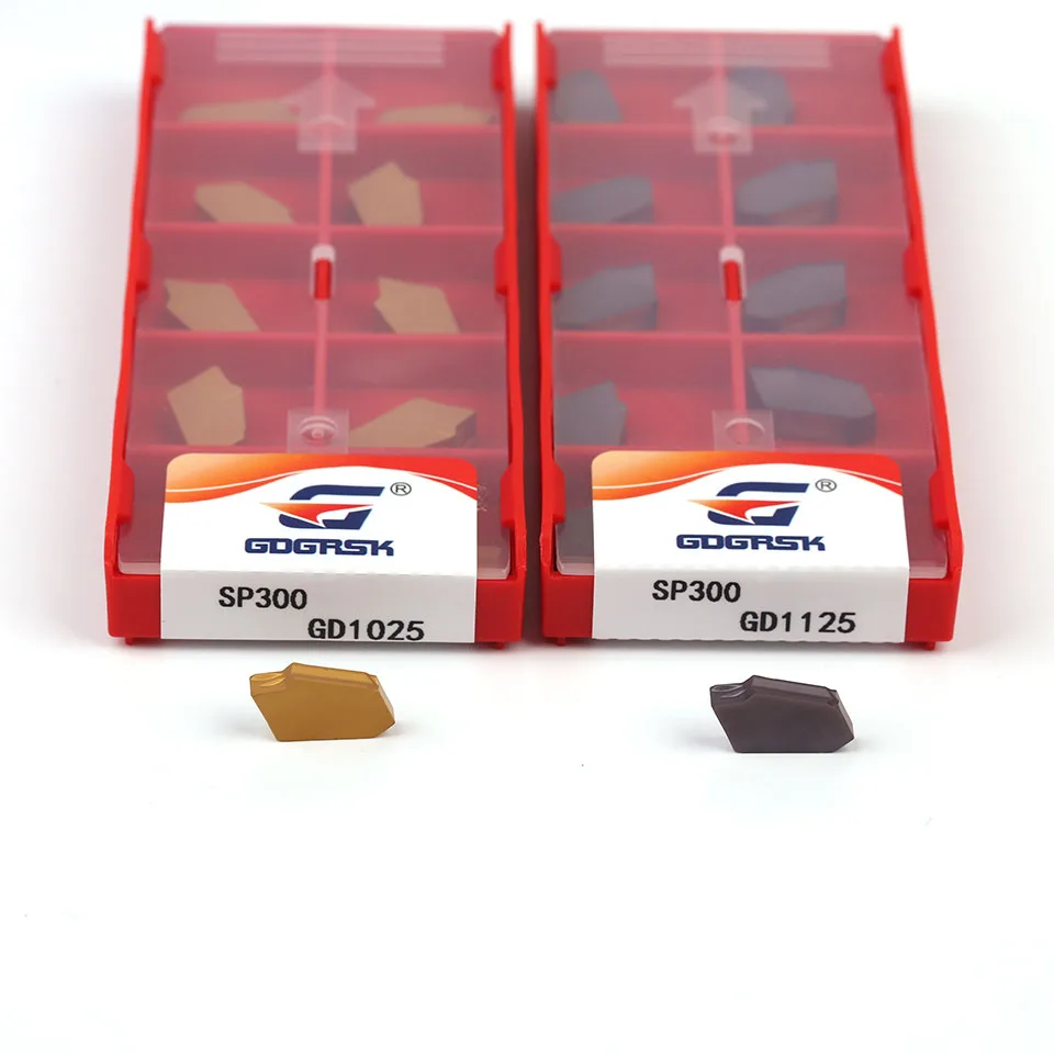 SP200 SP300 SP400 High-quality CNC carbide inserts Slotted inserts CNC lathes Stainless steel rigid grooved inserts