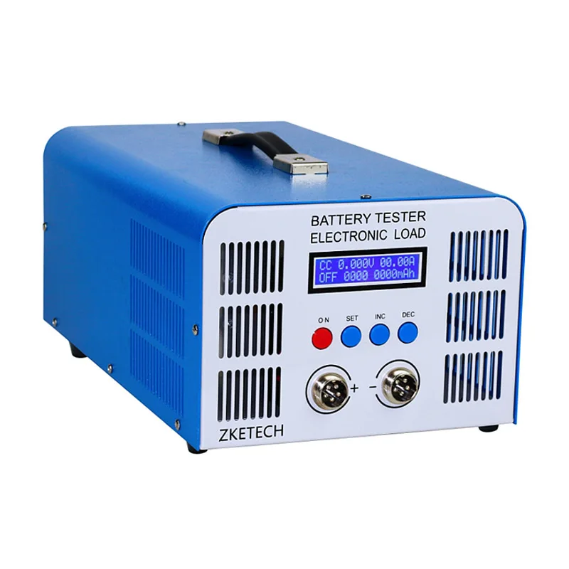 200W Electronic Load Battery Capacity Tester Lithium Lead Acid Battery Capacity Tester Charge / Discharge 40A 110V/220V