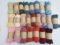 Knitting Newborn Stretch Wrap for Studio Photo Neutral Baby Photo Prop Swaddle Wrap Posing Fabric