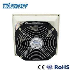 3326-230 Electrical Cabinet Ventilation Filter Set Shutters Cover Fan Grille Louvers Blower Exhaust Cooling Fan Filter With Fan