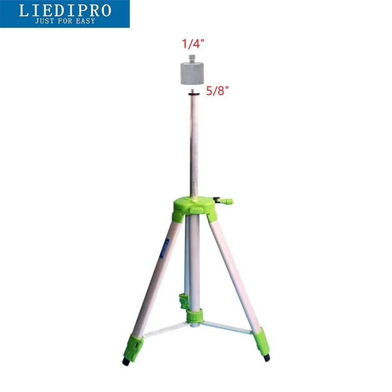 360 degree Line Laser Tripod Super Strong Laser Level Tripod for 1/4 and 5/8 Adapter Laser Holder Metal Aluminum Tripod