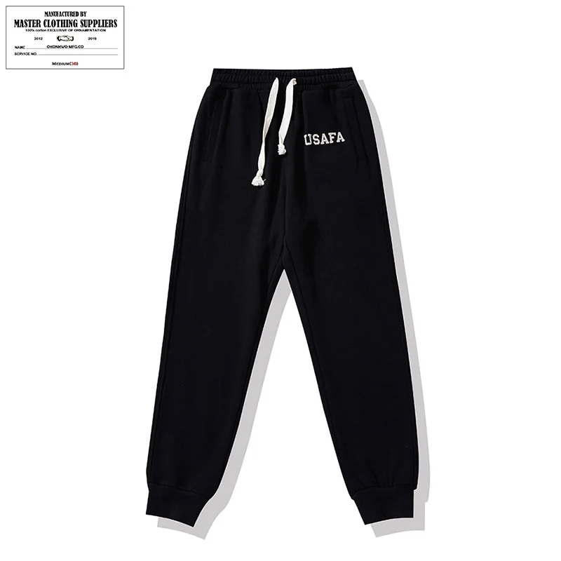 380g Okonkwo AMEKAJI Small Foot Long Pants Light Fleece Leggings Outdoor Hiking Combat Running Fitness Sports Casual Trousers