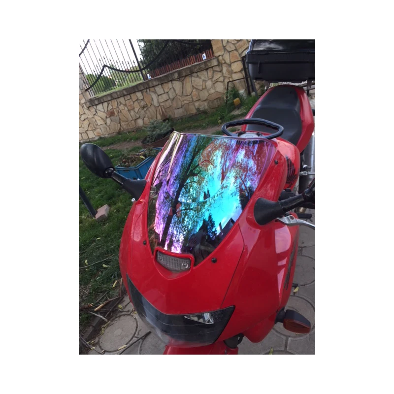 Motorcycle Double Bubble Windshield WindScreen Screen For 1997 - 2006 Honda Super Hawk VTR 1000 F VTR1000 VTR1000F Firestorm