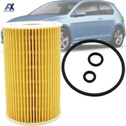 Filtro de aceite de motor para Audi, A3, A4, A5, Q5, Seat Altea, Exeo, Skoda Roomster, VW, Transporter, EOS 2009, 2010, 2011, 2012, 2013, 2014, 2015