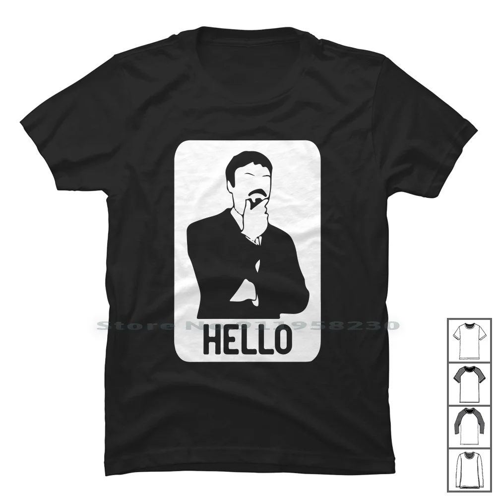 Ashens Hello T Shirt 100% Cotton Birthday Animals Humor Hello Comic Love Hens Geek She Hen Fun Ash