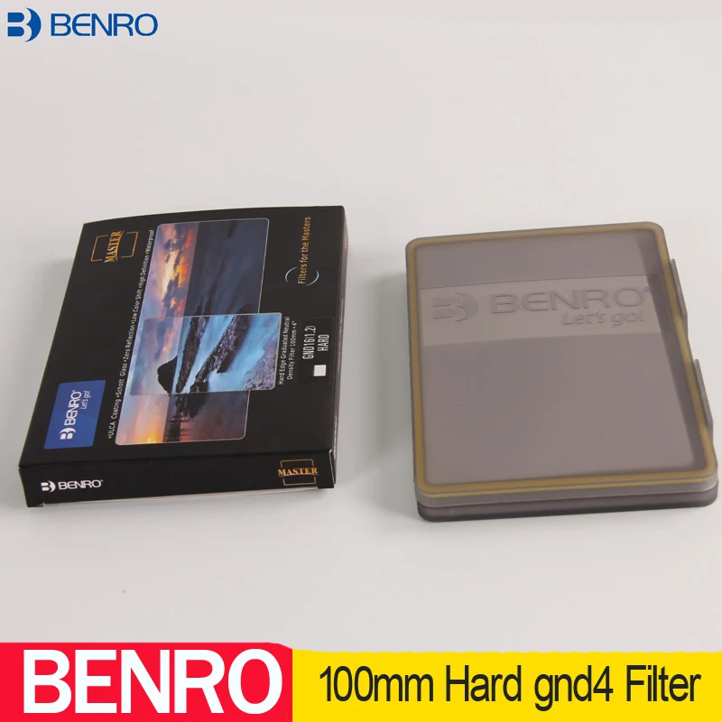 Benro Master 100x150mm Square Filter Hard gnd4 gnd8 gnd16  Insert GND0.9 Ultra Double Nano Optical Glass Coating Filters