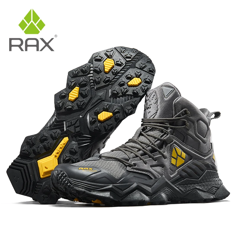 

RAX Running Shoes Men Women Outdoor Sports Footwear Lightweight Breathable Sneakers Air Mesh Upper Non-slip Natural Rubber Outso