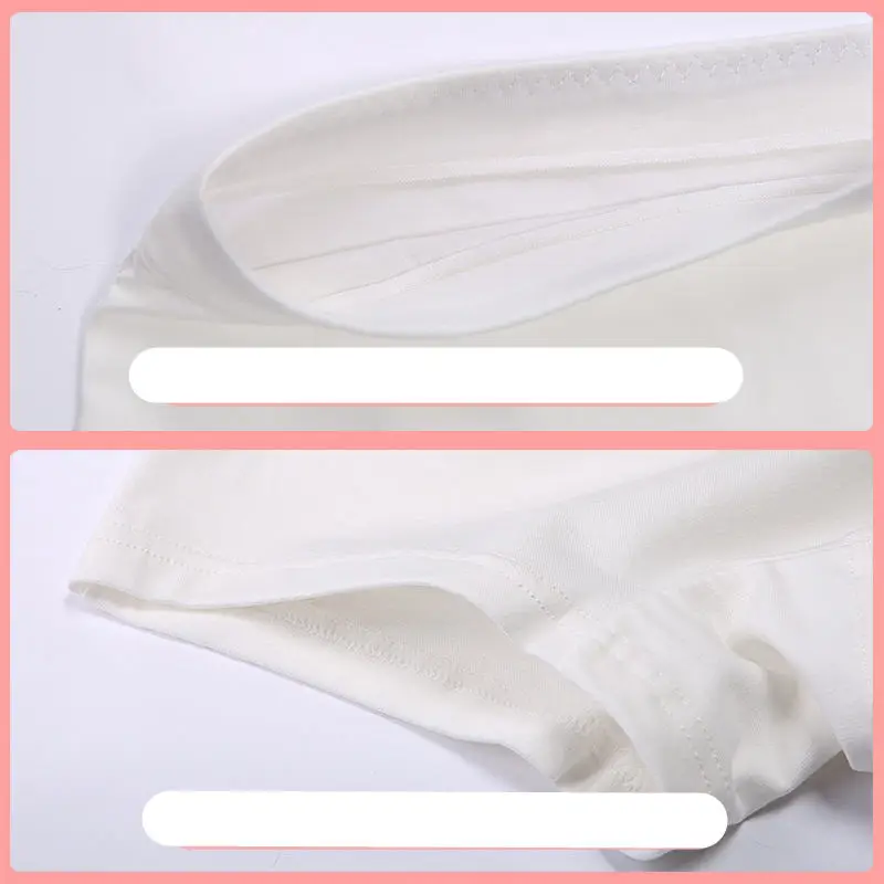 3pcs/pack Children Underwear Solid Color White Shorts Cotton Big Boy Boxer Panties Boys Underwear Briefs Toddler Underpants New
