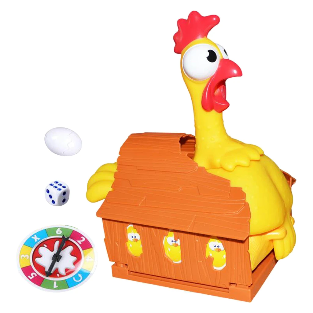 Plastic Lucky Hen Laying Eggs Board Game Hobbies Chicken Game Family Game for Laying Chickens Party Game