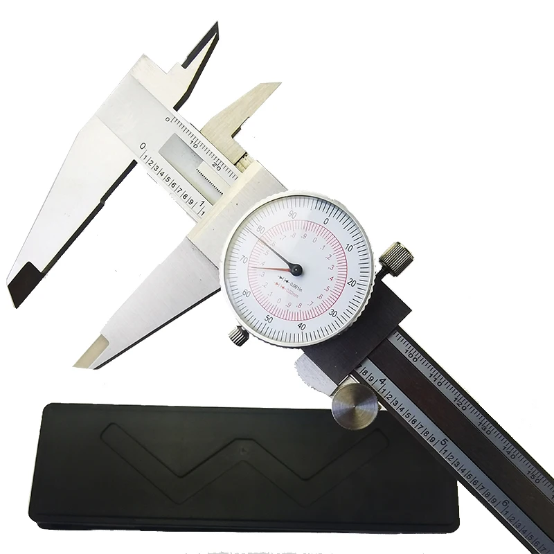 Dual Hand Reading Scale Dial Caliper 12