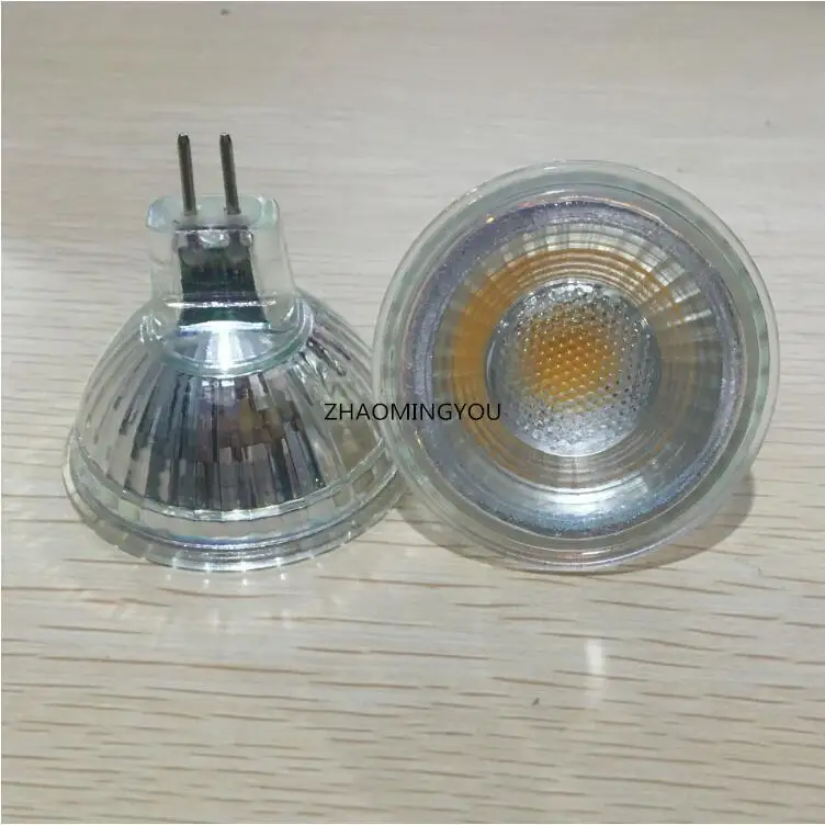 عكس الضوء عالية الطاقة رقاقة LED لمبة MR16 GU5.3 COB 9 واط 12 فولت 110 فولت 220 فولت Led الأضواء الدافئة/باردة الأبيض MR16 قاعدة LED مصباح
