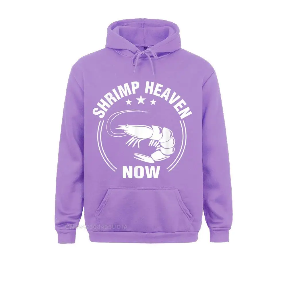 Design Shrimp Heaven Now Shirt Funny And Me Hoodie Men Sweatshirts Fashionable Summer Long Sleeve Hoodies Clothes