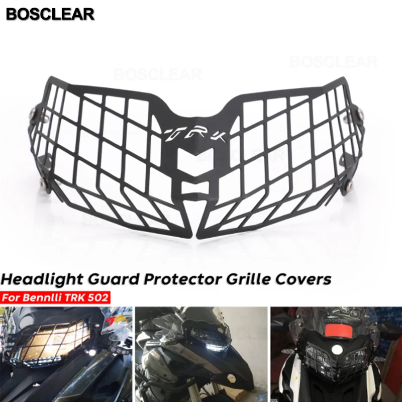 

Мотоциклетные запчасти, аксессуары для мотоциклов, защита фар, Защитные чехлы для решетки радиатора, защитная накладка для Benelli TRK502 TRK 502X