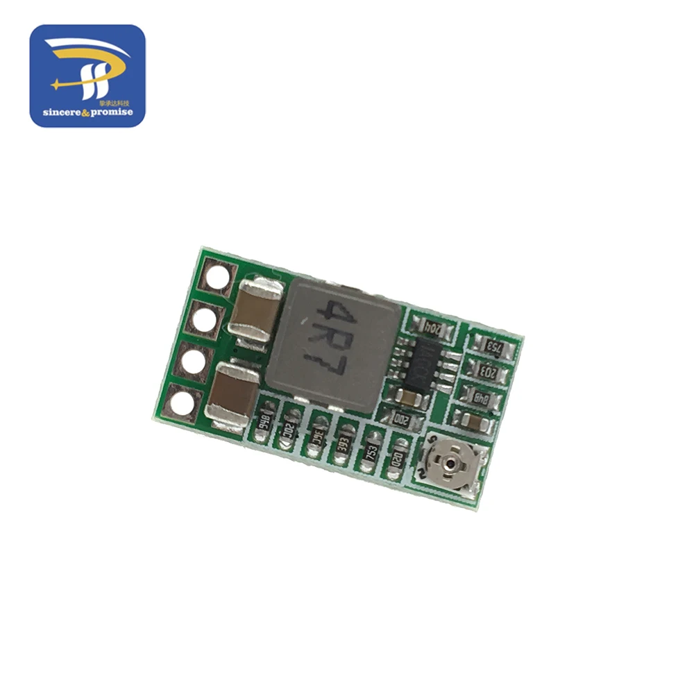 1/5Pcs Mini DC-DC 12-24V do 5V 3A obniżanie mocy przetwornica moduł zasilający napięcie regulowane 97.5% 1.8V 2.5V 3.3V 5V 9V 12V