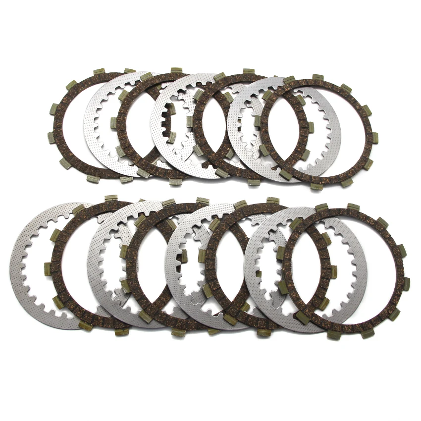 

Clutch Friction Disc Plate For Yamaha XT600 (Kick Start Only) XT600Z SRX400 1JL (3VN1/3VN2/3VN5) SRX600 SZR660 OEM:5Y1-16331-01