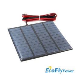 9V 12V 18V Solar Epoxy Panel Mini Solar Power Panel DIY Production Experiment Test