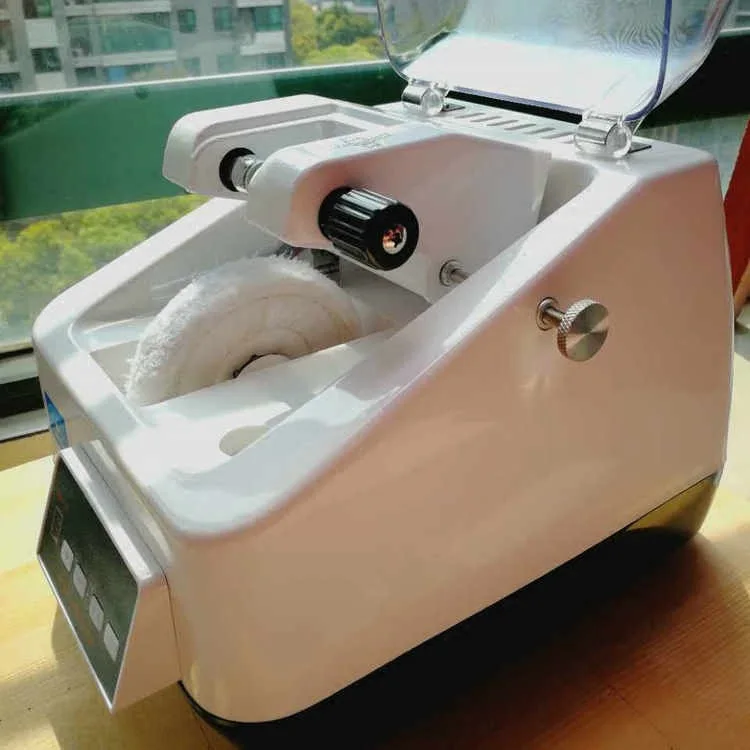 900B high quality wool wheel polishing automatic timing polishing and waxing machine Eyeglass polishing machine