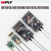 Original WFLY RF201S/RF204W/RF207S/RF209S 2.4G Receiver 4CH/7CH/9CH For Remote Control For RC Drone