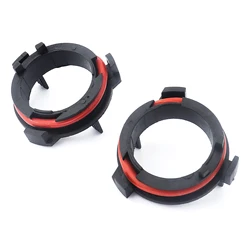 2pcs  H7 LED Headlight Bulb Holder Adapter for  OPEL Astra G Honda CR-V Mazda  H7 LED Headlight  Socket Auto Headlight Retainer
