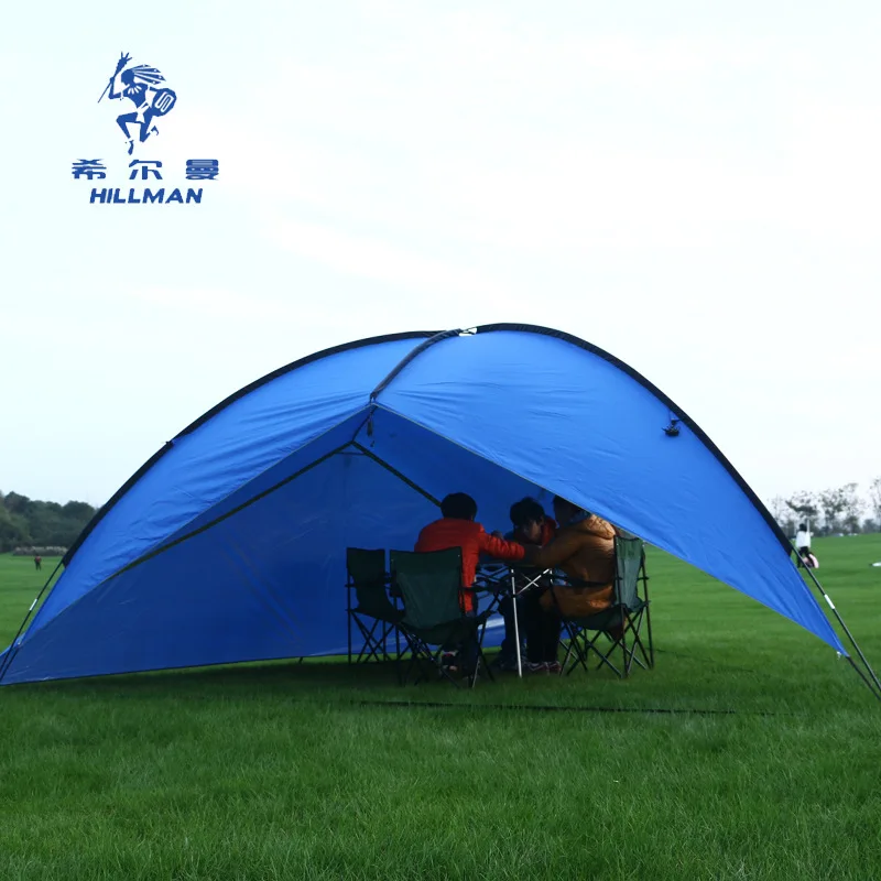 

3Walls!Awning tent ultralarge sun-shading tentorial beach tent/anti-uv marquee account/large flysheet