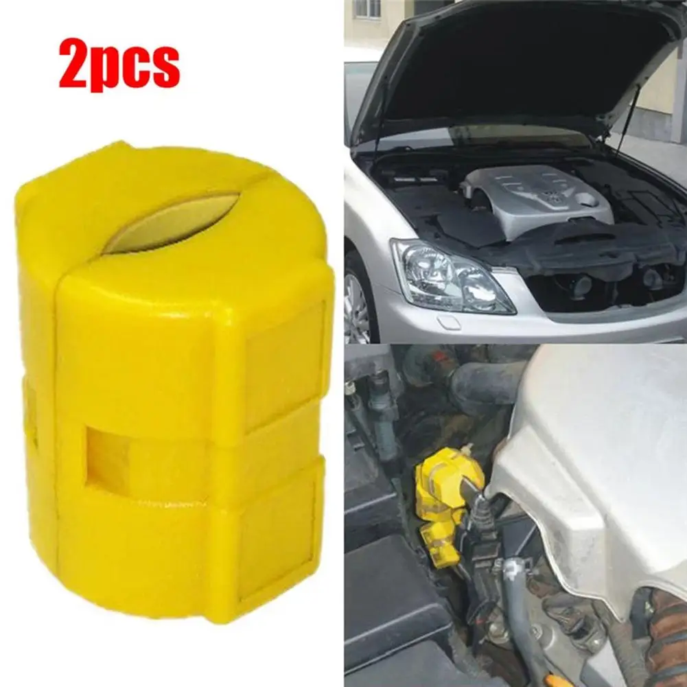 2PCS Magnetic Fuel Saver XP-2 X-POWER Fuel Saver Universal Magnetic Fuel Gasoline Saver Magnetic Fuel Economizer Vehicle