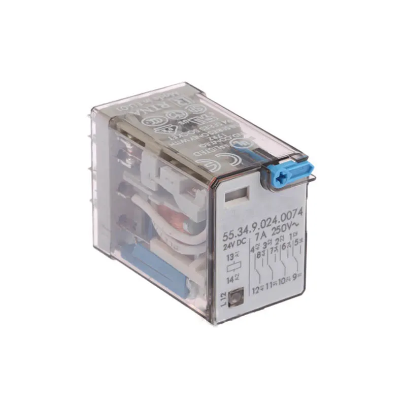 HOT NEW  55.34.9.024.0074 24V relay In the power Intermediate relay 24VDC DC24V 24V 7A 250VA 14PIN