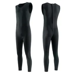 Men's Neoprene Vest Wetsuit, Scuba, Sleeveless Diving Suit, Spearfishing, Snorkeling, Surfing, Summer, One Piece Wetsuit, 3mm