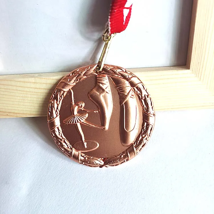 Dance medal   Gold Color Medal Silver Color Medal  Branze Color Meda 5.0 cm