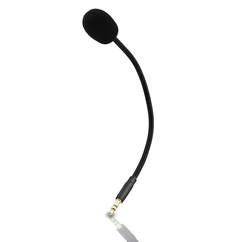 Reemplazo de micrófono para auriculares estéreo para juegos Logitech G233 G433, auriculares de 3,5mm, brazo de micrófono desmontable