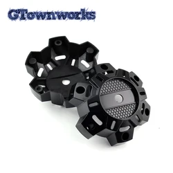 1PC 138mm 138mm Wheel Hub Caps For Rims Mags15x76holes Universal Center Cover Dust Styling Black ABS Plastic Car Accessories