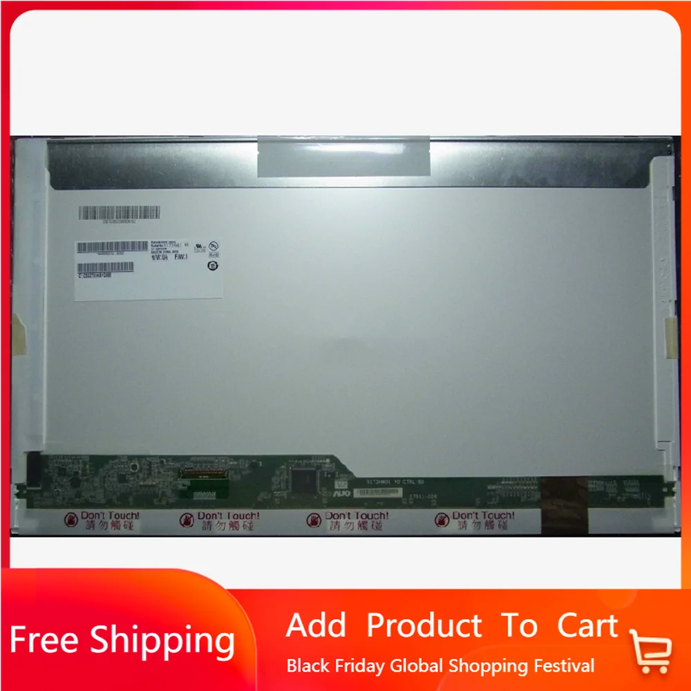 

17.3 Inch B173HW01 V3 EDP 40PIN 6HZ FHD 1920*1080 LaptopTablets LCD Replacement Display Panel