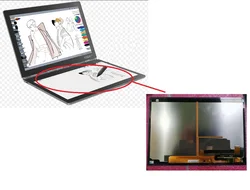 10.8 inch E Ink  Keyboard Screen For Lenovo Yoga Book 2 C930 YB-J912F YB-J912L Touch screen Touch Display Screen