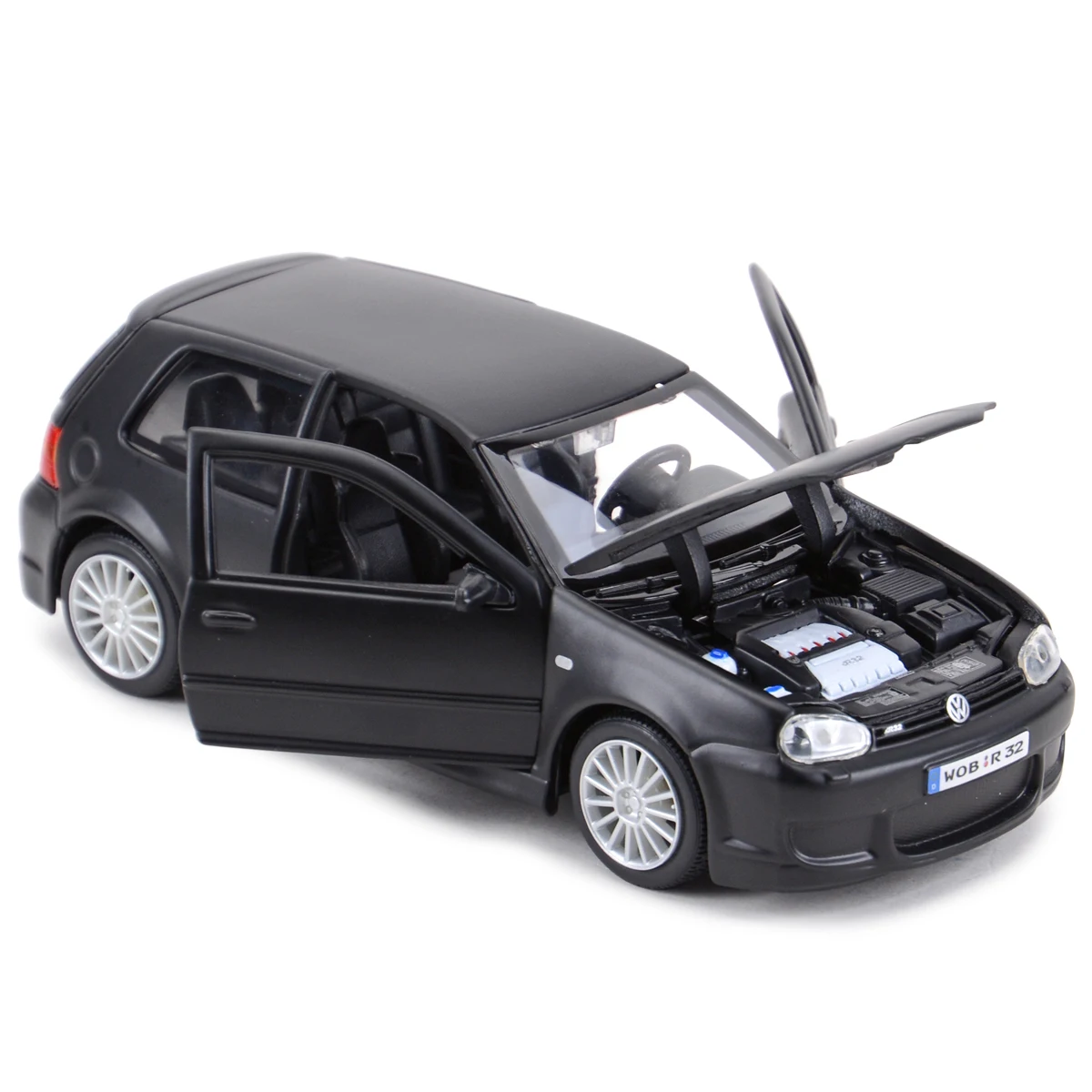 Maisto 1:24 Volkswagen Golf R32 Vehicle Static Die Cast Vehicles Collectible Model Car Toys