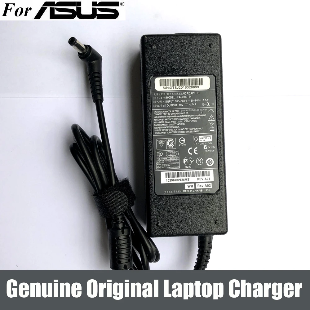 

Genuine Original 19V 4.74A AC Adapter Power Charger For ASUS Delta ADP-90SB PA-1900-24 90W