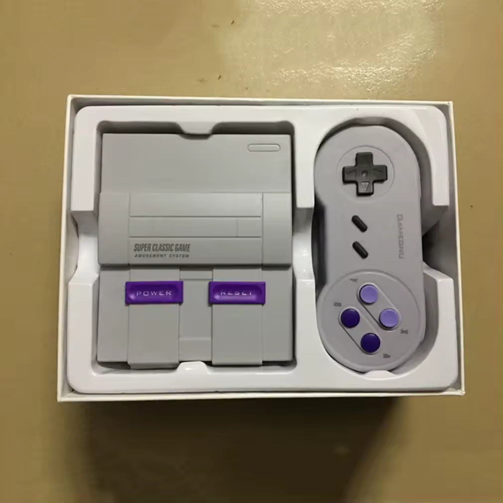 Classic Mini Edition Console Entertainment System Compatible with Super Nintendo Games Retro Handheld Mini Video Game Console