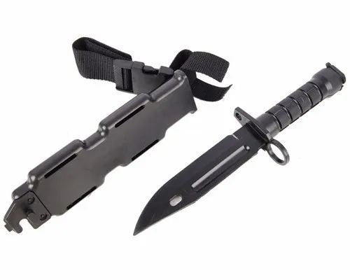 Tactical M9 Plastic Model Soft Knife Army Fan Field Equipment Tactical Training Soft Dagger Film Props Plastic Knife