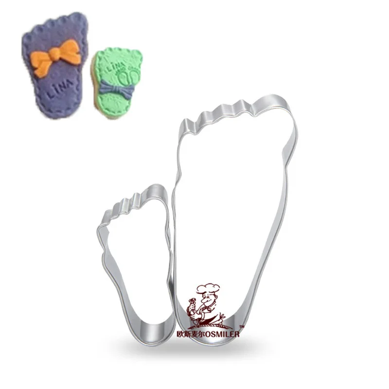 

Parent-child Feet Metal Cookie Cutter Cookware Baking Accessories Patisserie Moule Fondant Cake Decorating Kitchen Tools