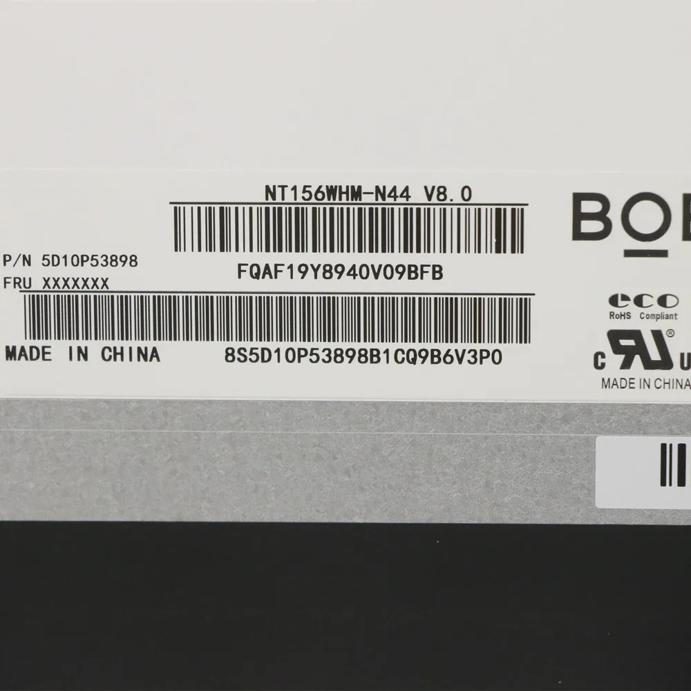 15.6スリムhd 1366*768 edp 30ピンノートパソコン液晶表示画面NT156WHM-N44 N43 N156BGA-EA3 B156XTN08.0 B156XTN08.1