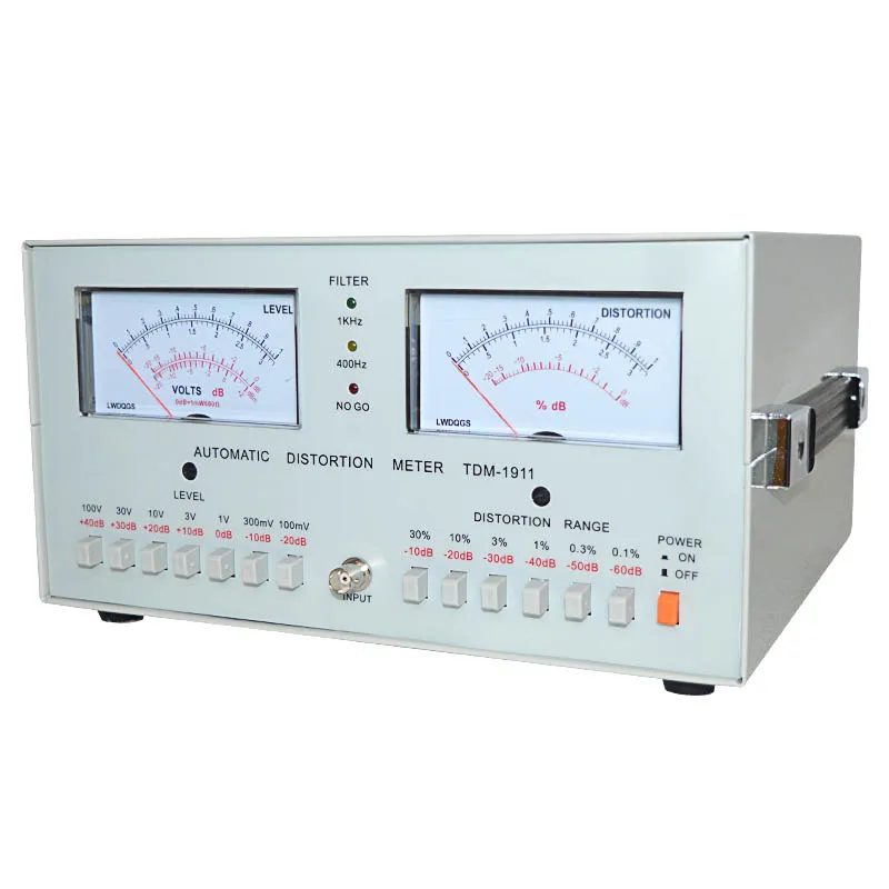 

TDM1911 distortion tester TDM-1911 automatic distortion meter 0.01% - 30% audio distortion meter 110/220V 1PC