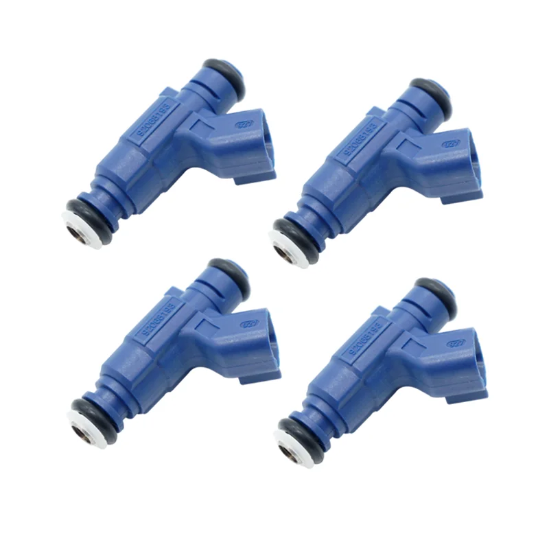 4pcs 0280156300 12609418 Fuel Injector For Chevrolet Cadillac Equinox Malibu Chevy CTS STS 3.6L Pontiac G6 G8 2008-2012 92068193