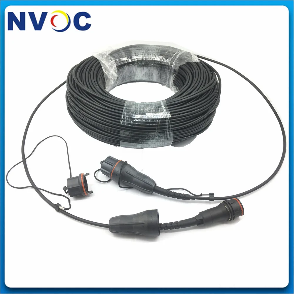 

FullAXS Fiber Optic Waterproof Duplex LC Patch Cord,Fullaxs-LC to Fullaxs-LC 10M 20M 30M 40M 50M 60M 70M 80M 100M Fiber Jumper