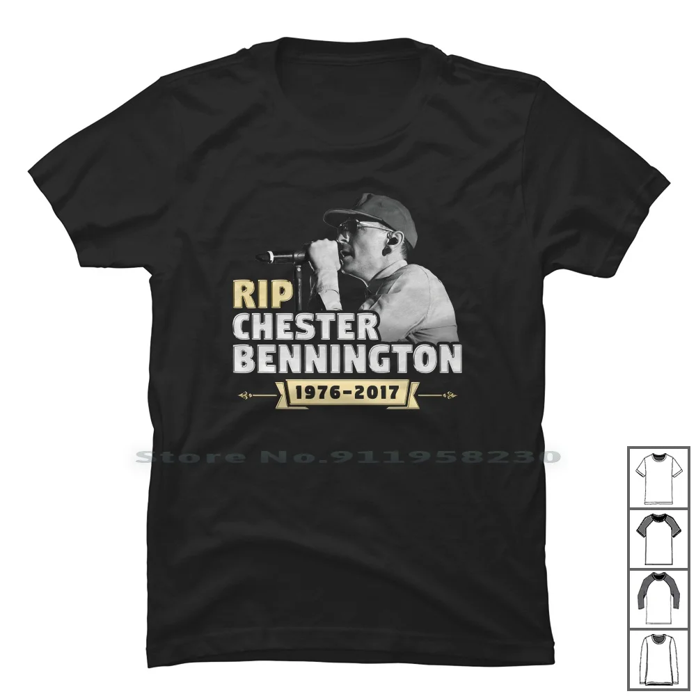 Rip Chester Bennington T Shirt 100% Cotton Rest In Peace Chemist Peace Ester Chest Park Mist Enni Ace Ark Die Che