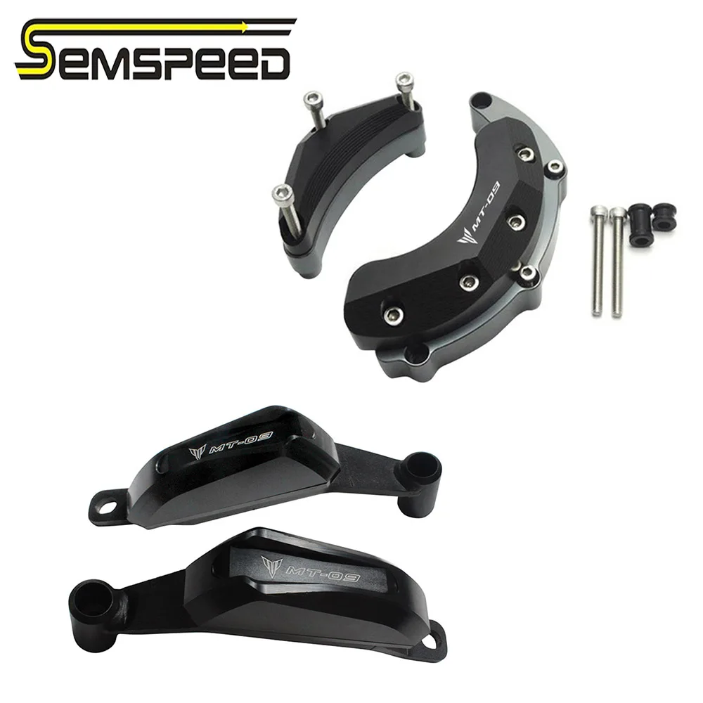 Motor Engine Guard Case Sliders For YAMAHA MT-09 FZ-09 FJ-09 XSR 900 MT09 Tracer FZ09 FJ09 XSR900 MT 09 Engines Slider Protector