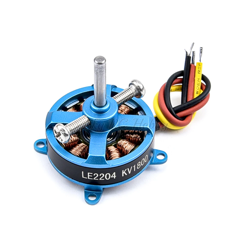 Hochwertiger L2204 2204 1800KV KV1800 Brushless-Motor, unterstützt 2-3s für KT F3P RC Flugzeuge mit festen Flügeln. – Detail 11