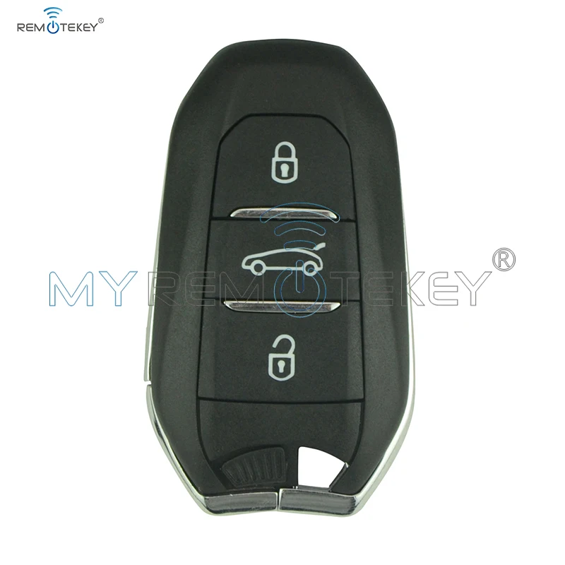 

REMTEKEY Aftermarket Smart Key Remote Control 3 Button 433.92mhz Id46 Chip For Peugeot Keyless Entry Car Key