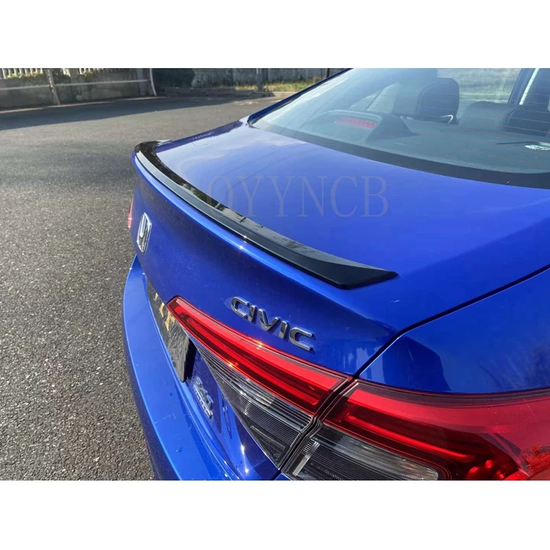 For Honda Civic 11th Generation 2021 2022 Car High Quality Rear Trunk Spoiler Wing Modification Accessories Decorative Trunk Lip