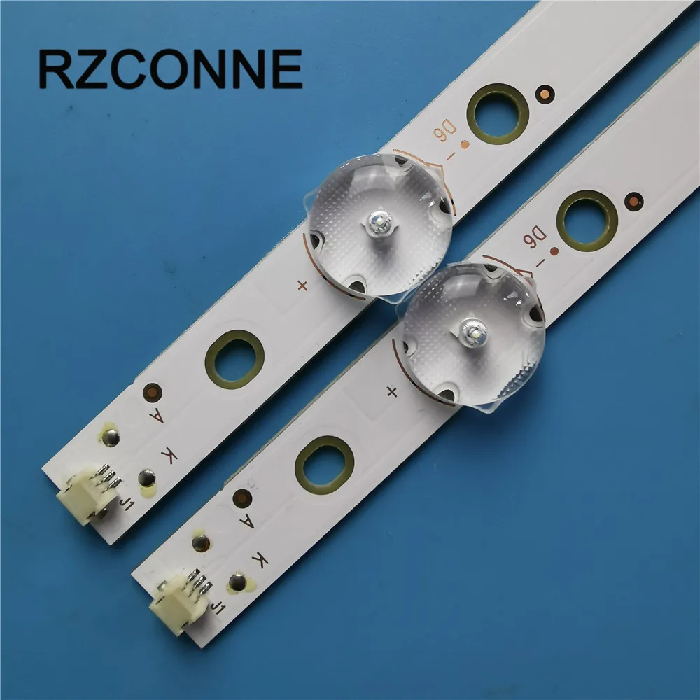 Tiras de lámpara de retroiluminación LED de 595 mm 6 lámparas para HAIR55D06-ZC21FG-01